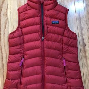 Girls S Patagonia puffer vest